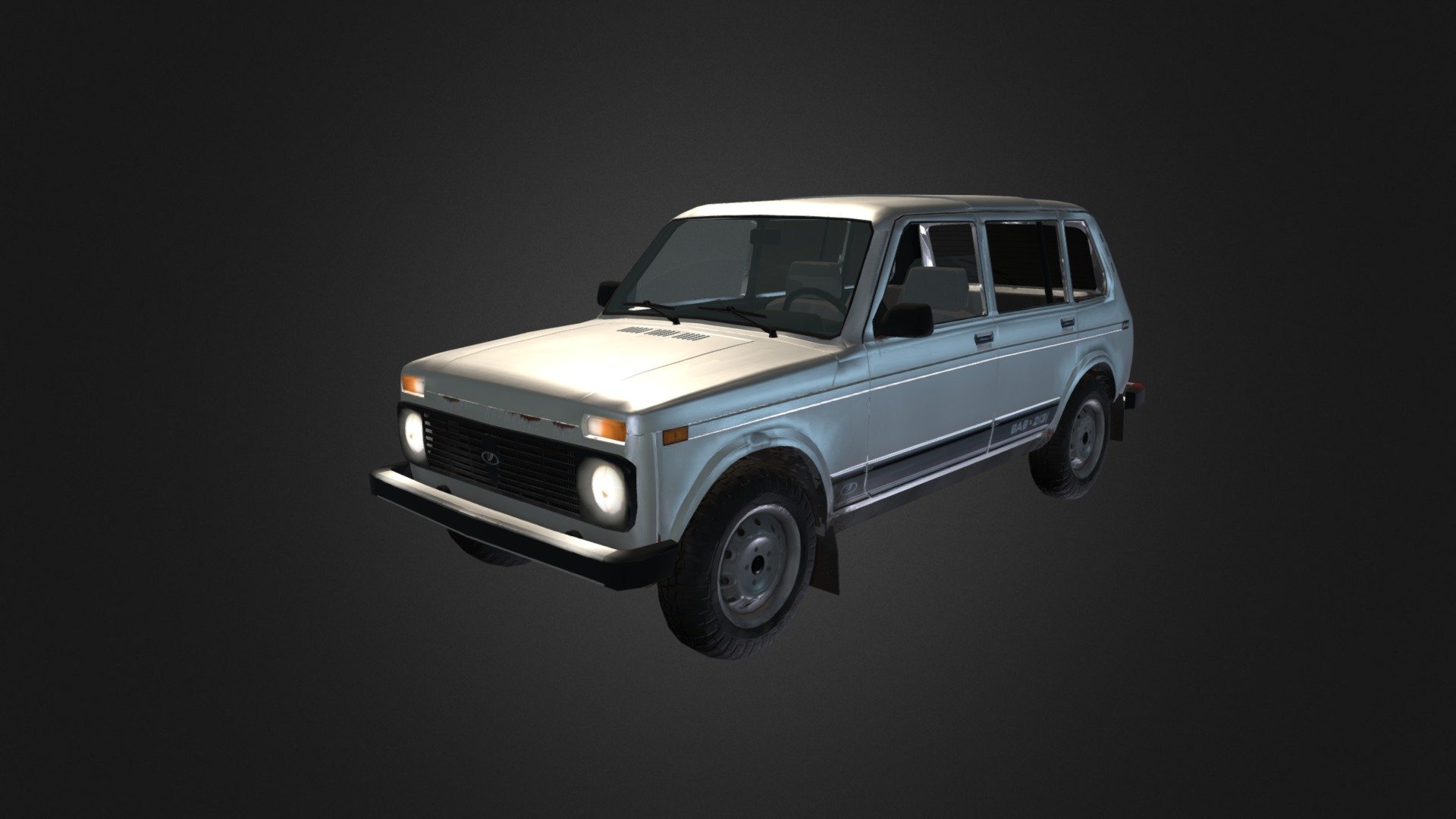 Lada 4x4 3d