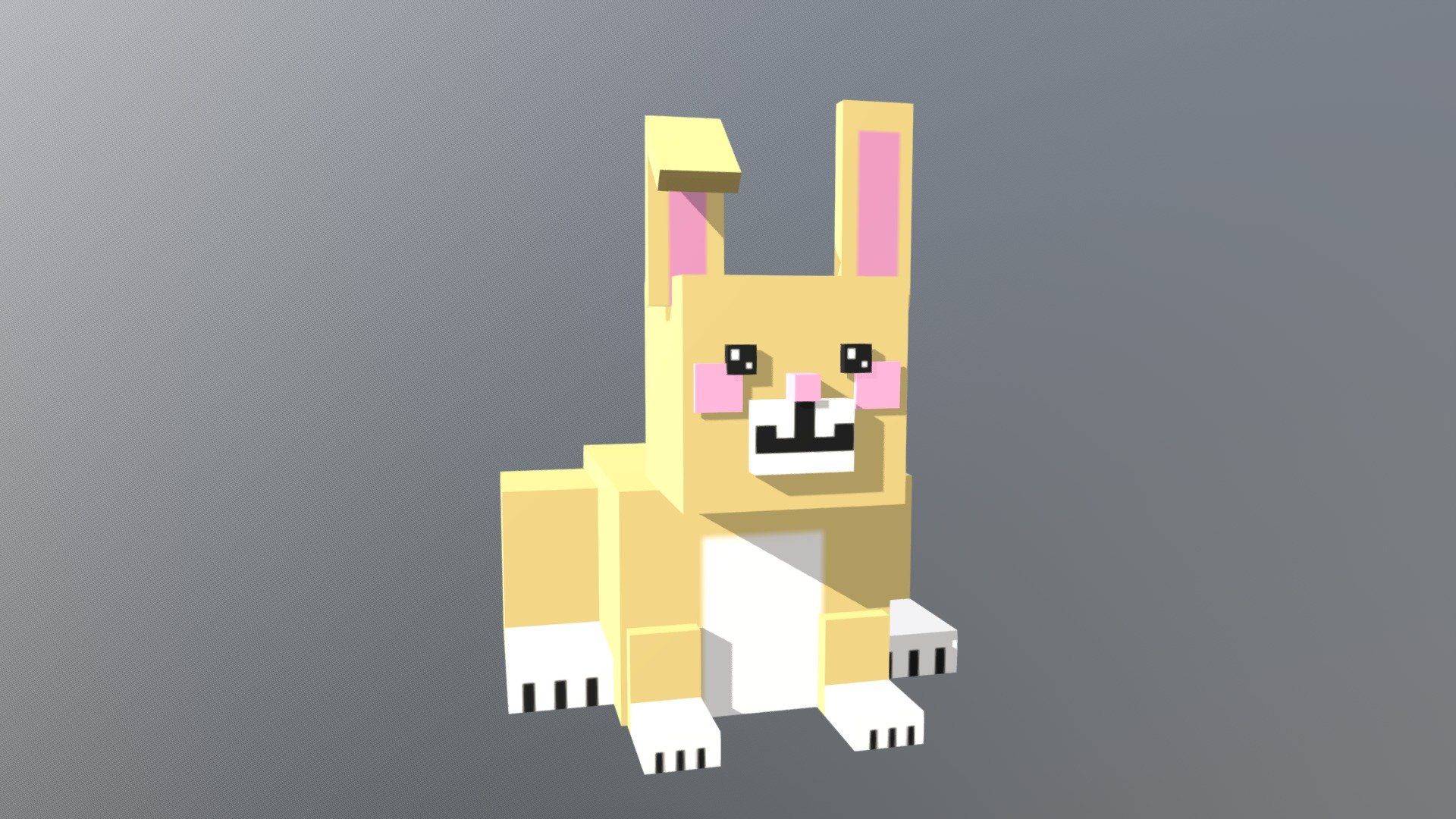 Boxed Rabbit - 3D model by GlitchTheRabbit [0d075c6] - Sketchfab