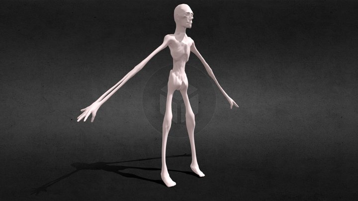 SCP 096 3D model