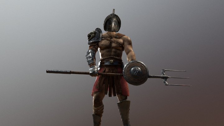 Gladiator 3D Model