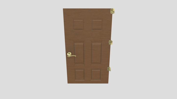 Stuff in my Room: Door 3D Model