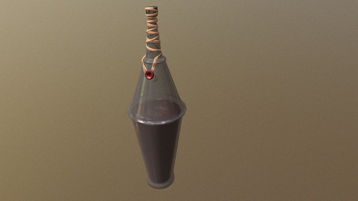 Blood Potion 3D Model