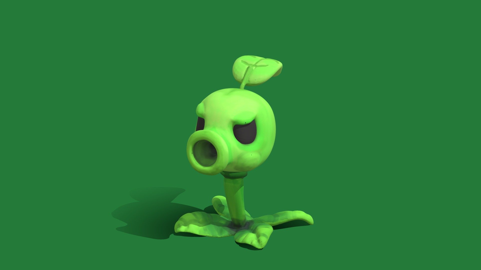 pvz - Lanzaguizantes modelo 3D Free download