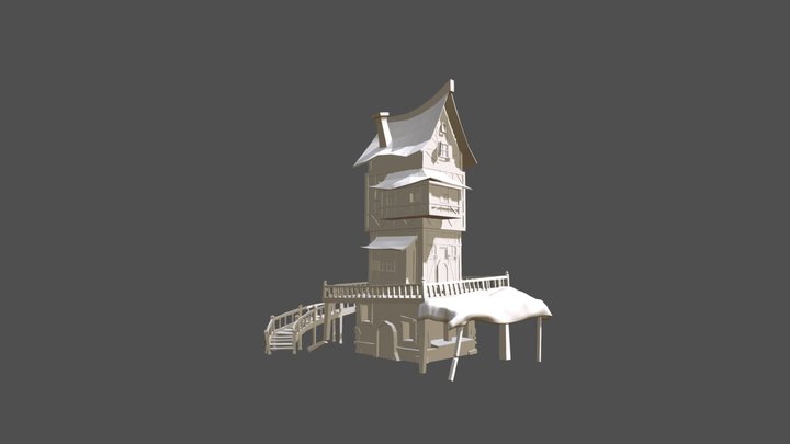 Maison Marchat 3D Model