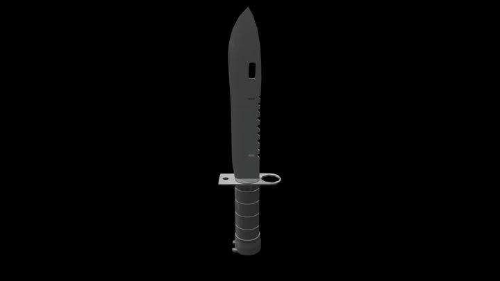 Knife 3D Model