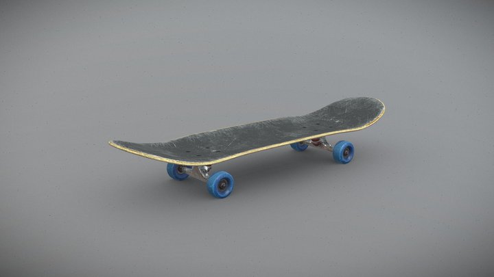 Skateboard 3D Model