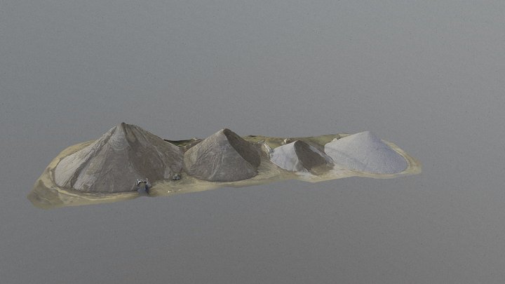 modelo pilas 3D Model