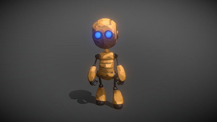 Robot Idle 3D Model