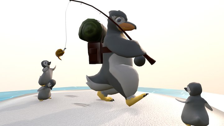 Dinner Thieves 3D Model
