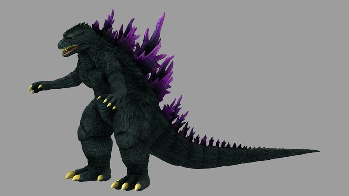 Godzilla 1999 3D Model