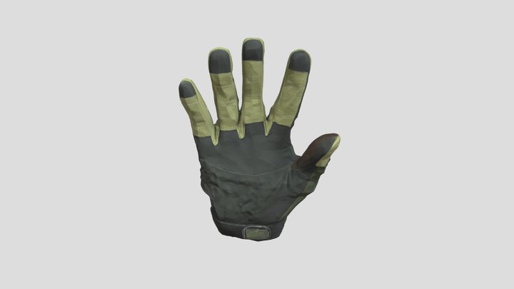 AI - Tactical Glove 3D Model