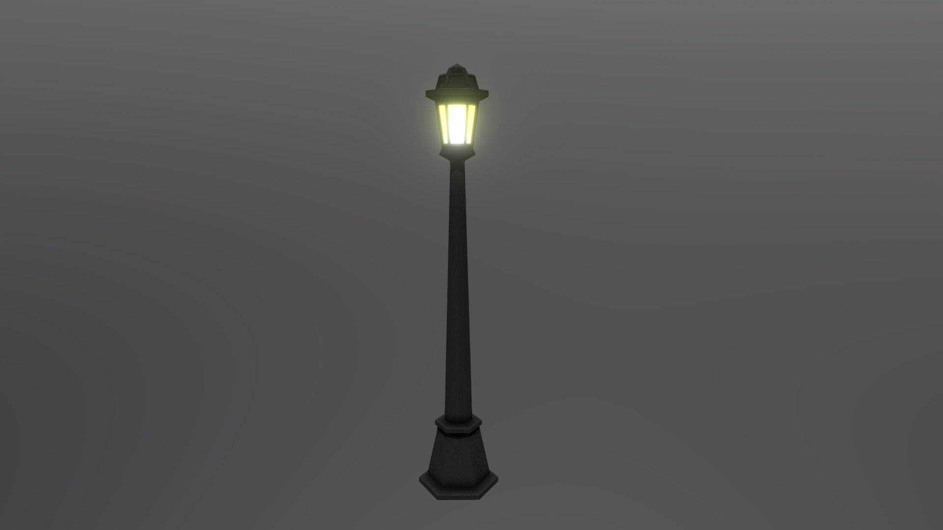 Lamp post - Download Free 3D model by Luan (@luanche) [0d0f727] - Sketchfab