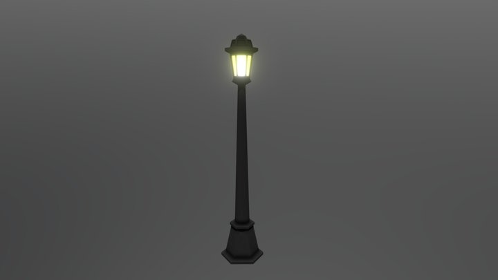 Lamp post 3D Model