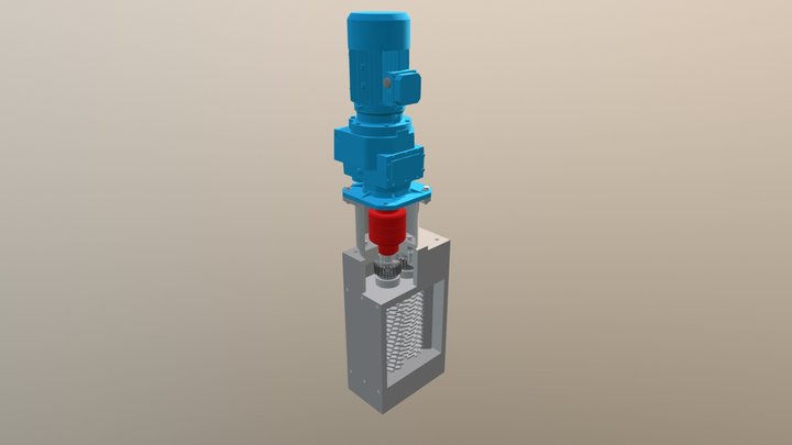 Канализационная дробилка 3D Model