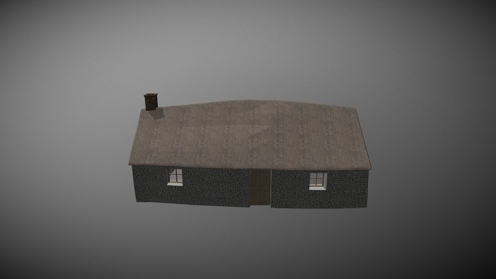 Vizualization of an old house from Great Britain 3D Model