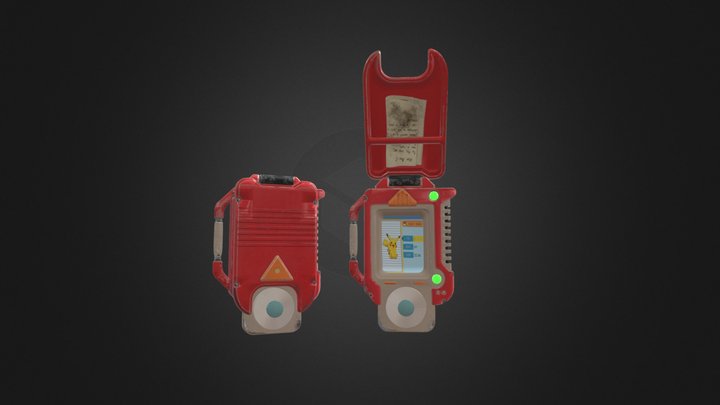 ORAS Hoenn Pokedex - 3D model by Matthew [9c77d55] - Sketchfab