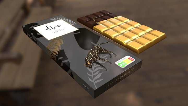 Ellie Chocolate Wrapping Demo 3D Model
