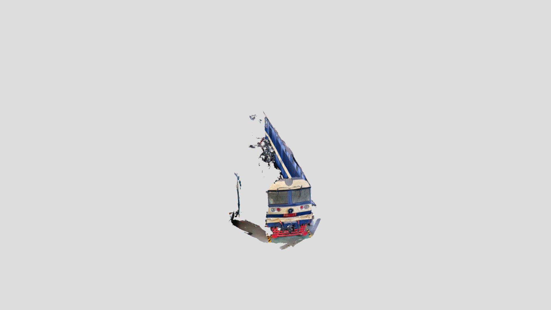 ND4 Diesel Locomotive ND4型内燃机车 — Sketchfab embed 3D viewer