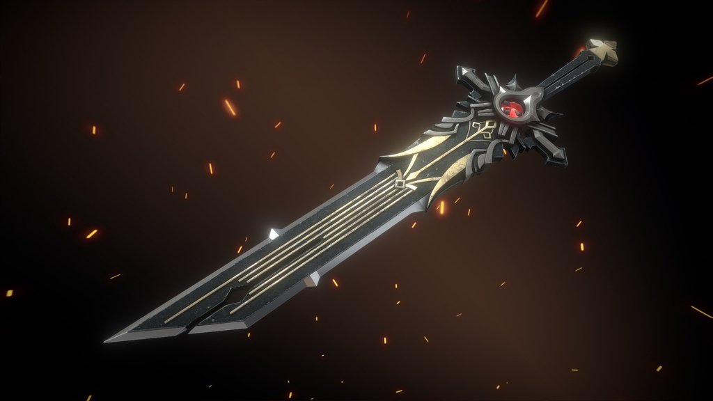 Wolf Gravestone Sword Free