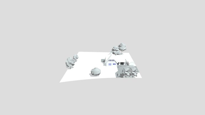 As-built BIM model - House 3D Model