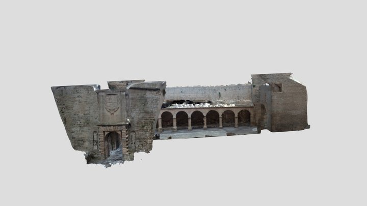 Dalt Vila (Castle of Ibiza) 3D Model