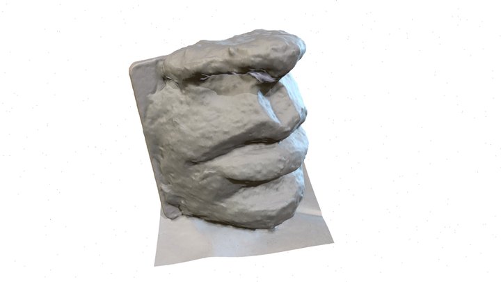 one of my clay sculptures 3D Model
