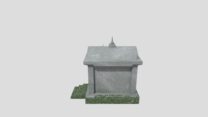 Graves for a graveyard 3D Model
