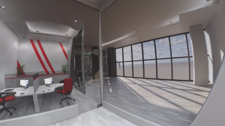 360 office 3D Model