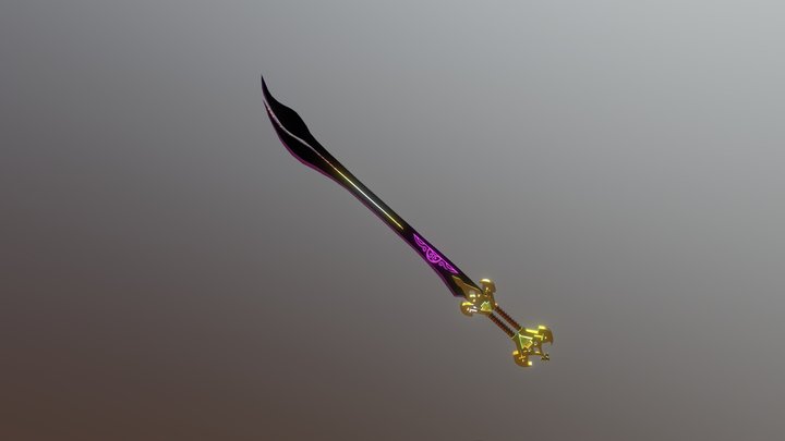 Epic Sword 3D Model