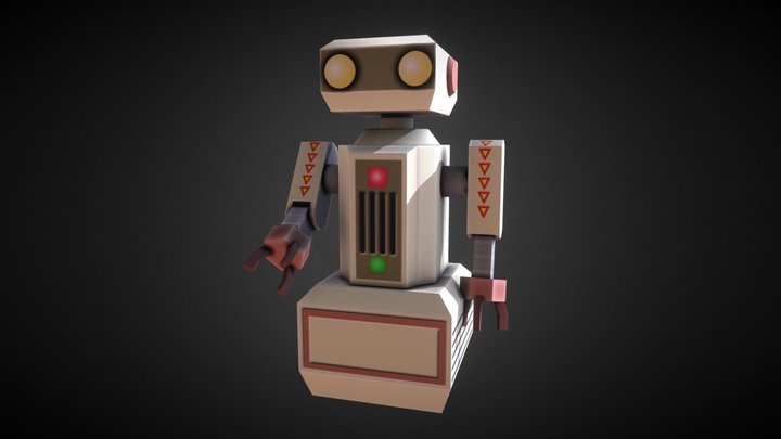 Matchy Robot 3D Model