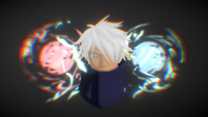 Simple Gojo Satoru 3D Model