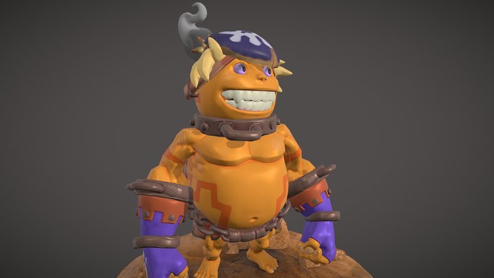 Goron Kid Chogoro 3D Model