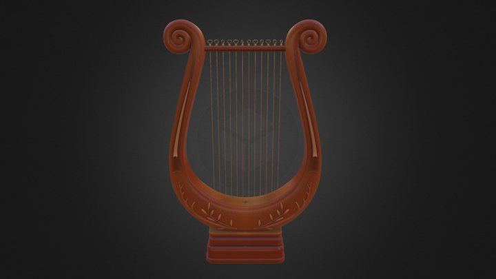 Lyre 3D Model