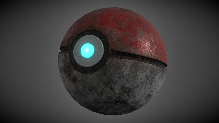 Pokeball - Free 3D Model