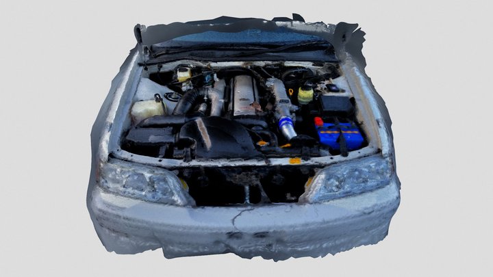 TOYOTA MARK 2 1JZ UNDER HOOD
