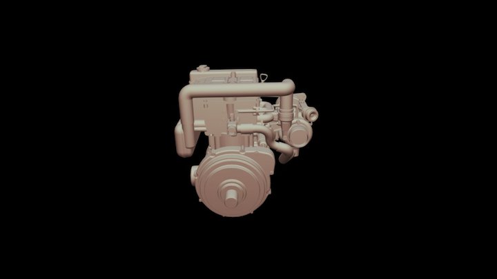 DDA-120M 3D Model