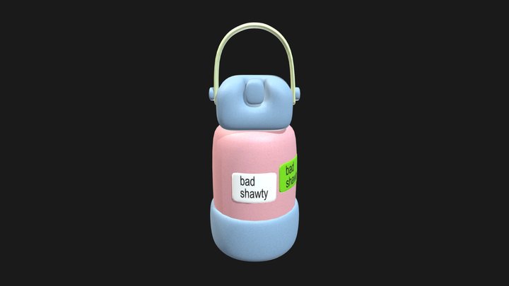 Sunnies Flask 2 3D Model