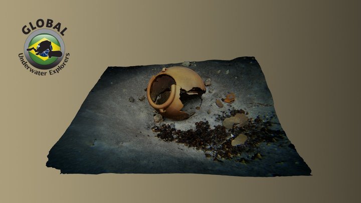 Mayan Jar 3D Model