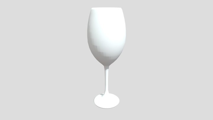 Wine Glass 3D Model