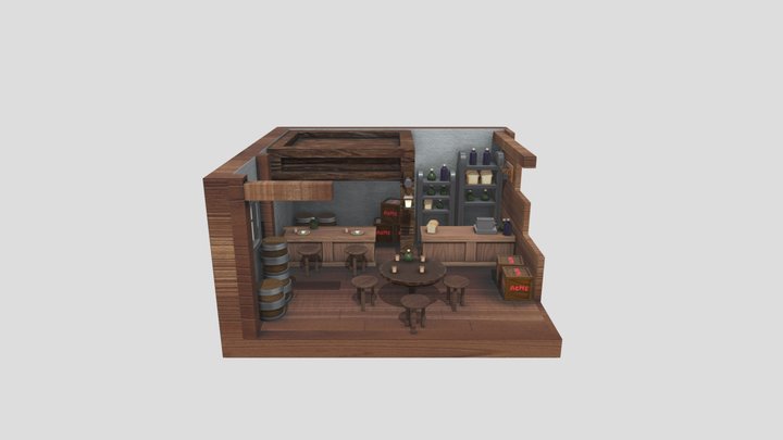 Berardi_Ivan_Diorama_Final 3D Model