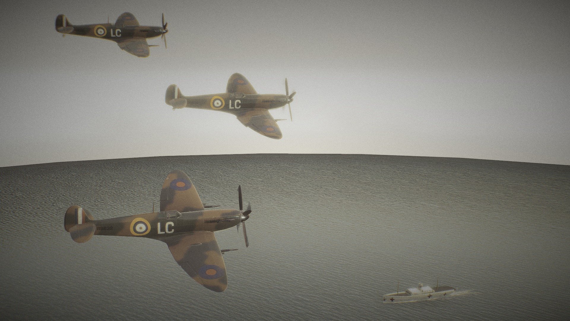 Aircraft Painting Contest — Spitfire, Dunkirk