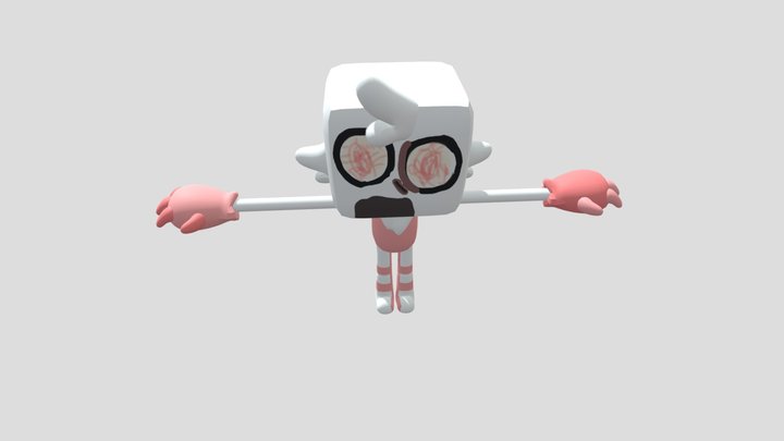 Scp-096 goob FNMD 3D Model