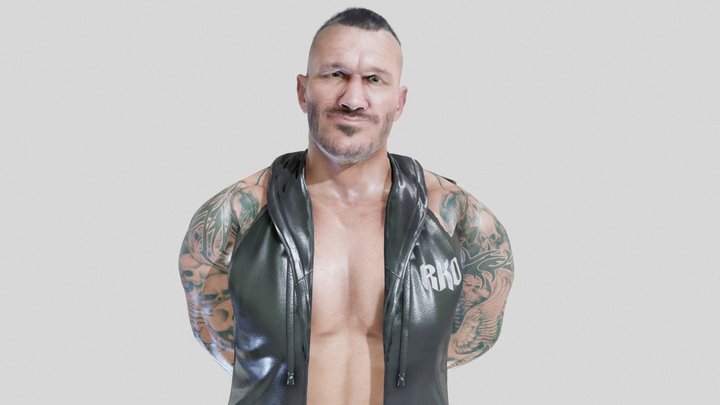 Randy Orton 3D Model