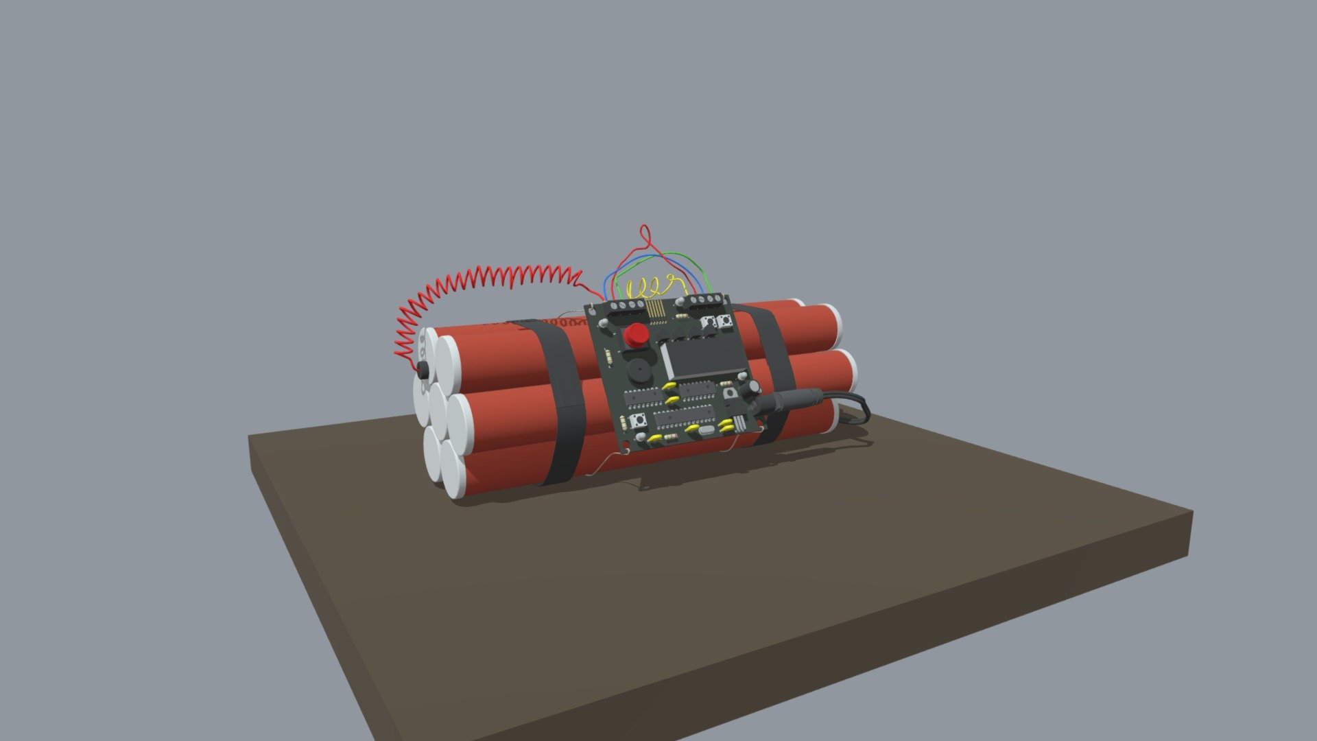 Dynamite (Draft Homework) - 3D model by CARRIER (@carrier52) [0d1d382 ...