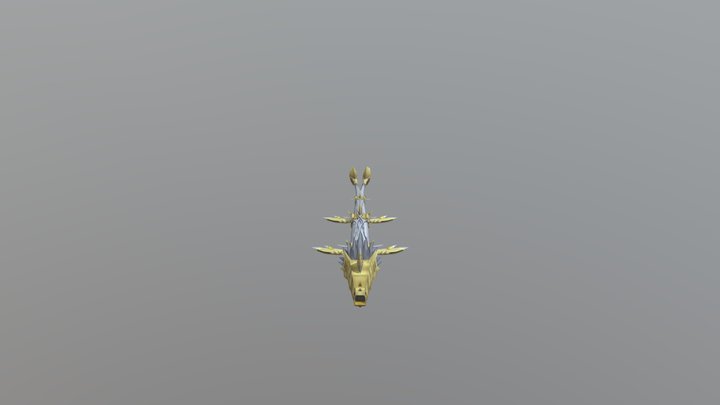 Metal Seadramon - Digimon Links 3D Model
