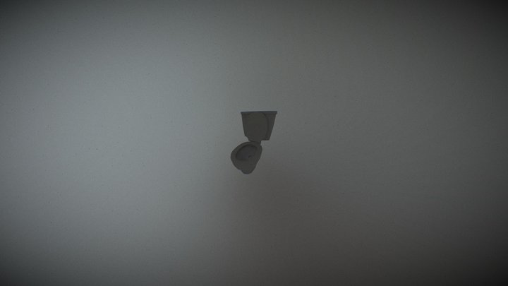 toilet_black 3D Model