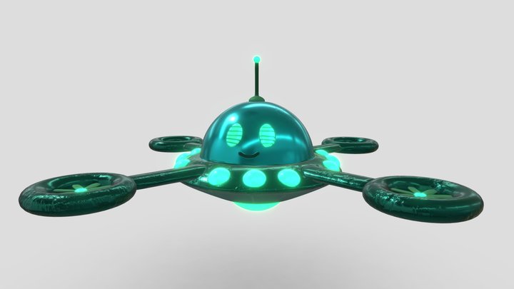 Ufo robot! 3D Model