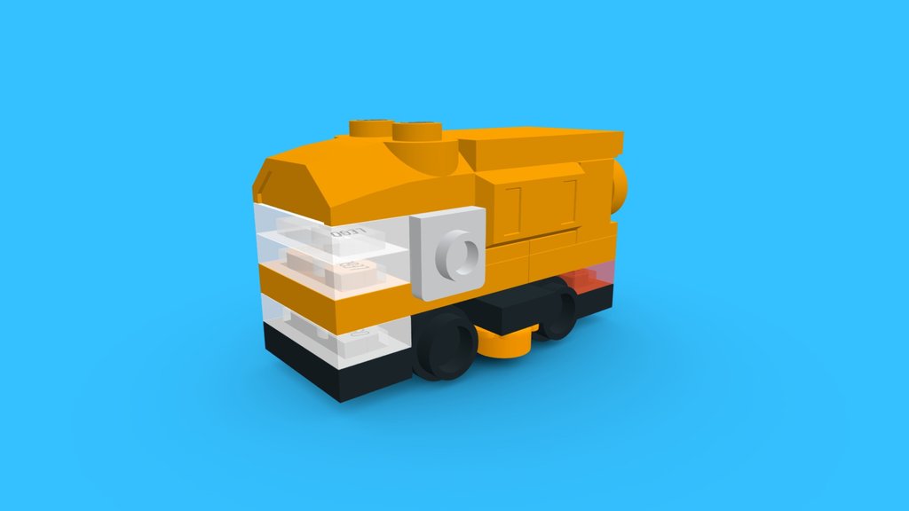 LEGO Micro Street Sweeper Truck MOC [#0381]