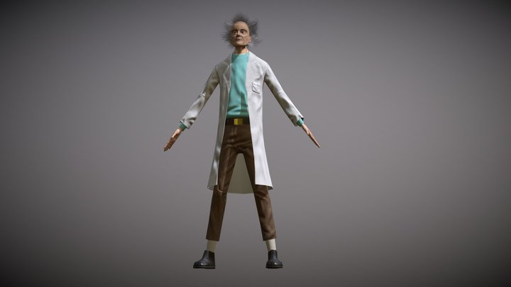 Rick Sánchez 3D Model