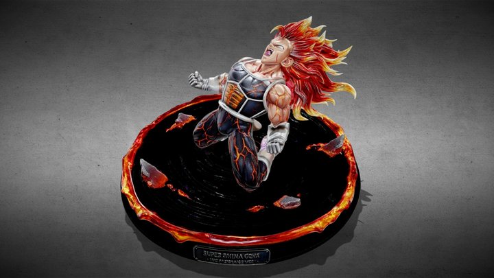 Super Saiyan Nova: The Rage Unbound 3D Model